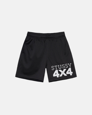 σορτσ Stussy 4x4 Mesh μαυρα | 806-OSBTYI