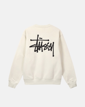 σορτσ Stussy Basic Crew γκρι | 361-IKXRTL