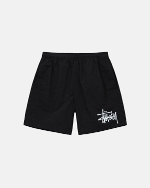 σορτσ Stussy Big Basic θαλασσης μαυρα | 945-NBTOUR